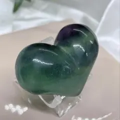 シラーあり✨️キャンディ フローライトリンゴ りんご林檎 天然石置物