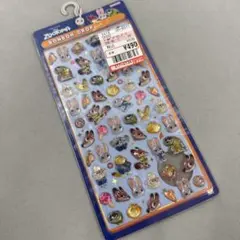 ボンボンドロップシール　ミニ　ズートピア　ディズニー