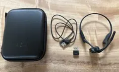 SHOKZ OpenComm ASC100 骨伝導 ヘッドセット ケース付 - メルカリ