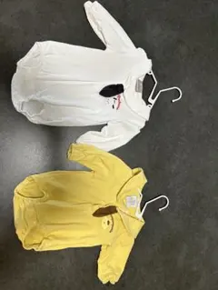 サンリオコラボ バースデイ ポチャッコ　ポムポムプリン　ロンパース　80cm