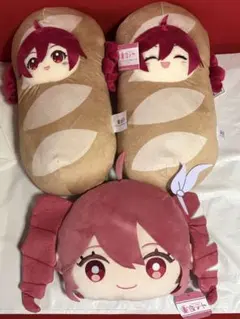 重音テト ぬいぐるみ フランスパン　着ぐるみ　ぬいぐるみ フェイスクッション