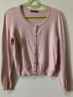 カーディガン　長袖　ピンク　イング　INGNI 値下げ交渉可　美品