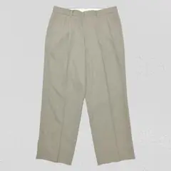 JANTZEN♡ツータックワイドパンツ　スラックス　極太シルエット　グレー　91
