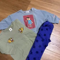 80サイズ トップスとパンツセット
