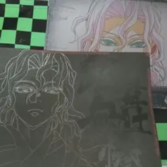 鬼滅の刃 ufotable DINING cafe ランチョンマット 鬼舞辻無惨