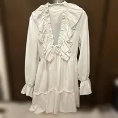新品 3D立体プリーツロングワンピース F - メルカリ