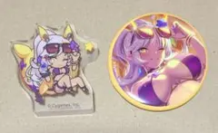 プリンセスコネクト プリコネ ネア サマー 缶バッジ アクリルフィギュアのサムネイル