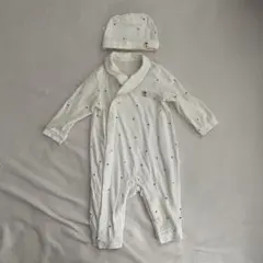 モイモルン 80 長袖　ロンパース