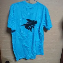 Maui and Sons Tシャツ ライトブルー サメロゴのサムネイル