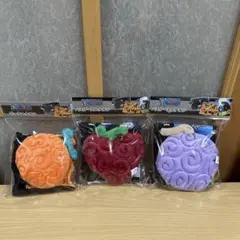 ONE PIECE ワンピース 悪魔の実ポーチ&ミニタオルセット 3種類　新品