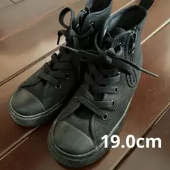 コンバース　ALL STAR ハイカット19.0cm ブラックモノクローム