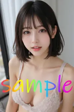 c122　AI美女 下着　美人　グラビア　かわいい ランジェリー ポスター
