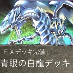 ＥＸデッキ完備！青眼の白龍デッキ