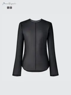 極美品 Mame Kurogouchi ユニクロ シアークルーネックT XL