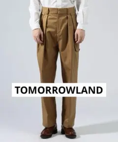 TOMORROWLAND ブラウン チノパン カーゴ ユニクロならMサイズ相当のサムネイル