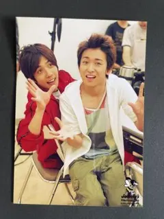 貴重】嵐 二宮和也 公式写真 ジャニーズショップ 2枚（旧ロゴ） - メルカリ