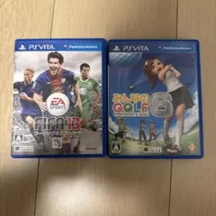 PS Vita ソフト2本セット FIFA13 みんなのGOLF6