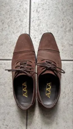 ブラウン スエード レースアップシューズ 39 値下げ可能！即発送