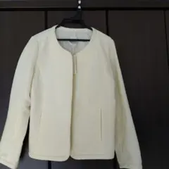 訳あり　未使用テチチTeChichi ノーカラージャケット M　セレモニーにも