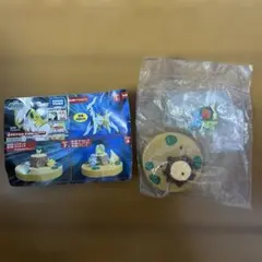 立体ポケモン図鑑　D&P 12 チコリータ　ヒノアラシ　ワニノコ