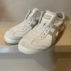 Onitsuka Tigerスリッポン スニーカー スエード ベージュ 22.5