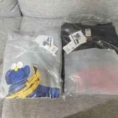 UNIQLO　KAWS + WARHOL スウェット Lサイズ 2点セット