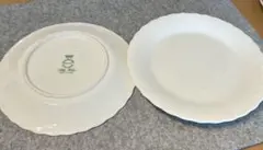 未使用ナルミnarumi平皿2枚17cm