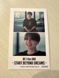 BE the ONE フォトカード