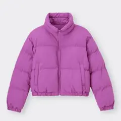 GU ヒートパデッドクロップドブルゾン