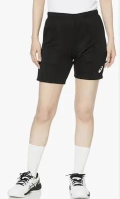 試着のみ⭐︎asics レディース ハーフパンツ 2052A310L ブラック
