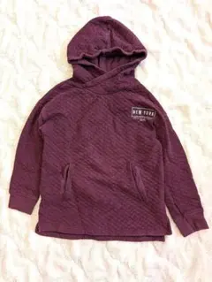 ZARA BOYS パープル フード付きパーカー 7サイズ