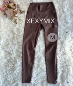 XEXYMIX ゼクシーミックス　ヨガパンツ　美品　ブラウン　M