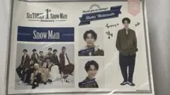 SnowMan 1st Anniversaryステッカーセット　渡辺翔太
