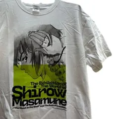 【未着用】士郎正宗公式Tシャツ②　攻殻機動隊 XL　白　ゴーストインザシェルのサムネイル