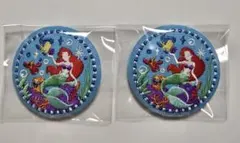 ディズニー刺繍缶バッジ第2弾　リトル・マーメイド