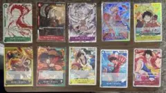 モンキー・D・ルフィ☆黒6コスト6000☆P☆ワンピースカード☆交流会