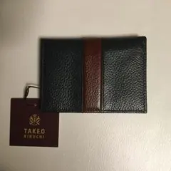 TAKEO KIKUCHI レザー カードケース