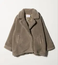 UNITED ARROWS ボアミドルコート　A DAY IN THE LIFE