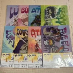 一番くじ ワンピース 思い描く未来 I賞 クリアファイル&ステッカーセット