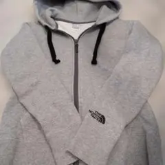 THE NORTH FACE ジップアップパーカー グレー M