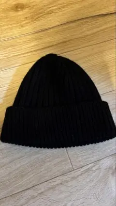 UNIQLO ヒートテック　ニット帽 ビーニー ブラック