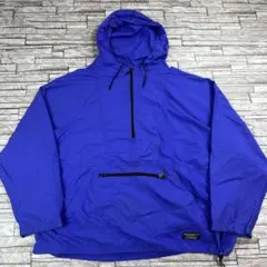 80s L.L.Bean アノラックパーカー ブルー ナイロン ヴィンテージ