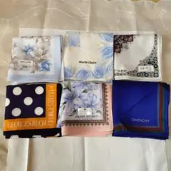 ピエール・バルマン他　ハンカチ6枚セット