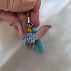 ダンボ 　ストラップ 　キーホルダー ラウンドワン コラボ