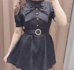 evelyn リボンロンパース