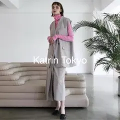 新品 Katrin Tokyo loose fit vest ジレジャケット