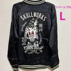 希少 クローズワースト 高橋ヒロシ【XL】TFOA スカジャン スカル 刺繍 黒 2025年最新】スカジャン クローズの人気アイテム - メルカリ