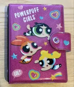 パワーパフガールズ　シール帳　バインダー