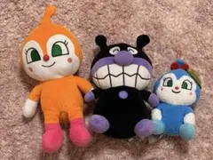 バイキンマン ドキンちゃん コキンちゃん ぬいぐるみ 3体セット