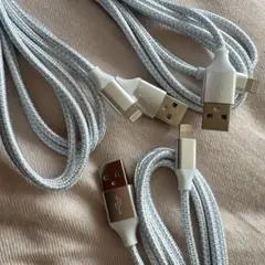 iPhone充電ケーブル 2m 3点セット ライトニング USB
